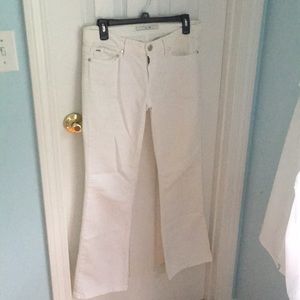 Joe's Jeans White Long Bootcut